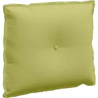 vidaXL Coussin de Dos Vert clair 60 x 19 x 50 cm tissu