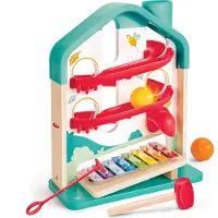 Hape Ball Shooting By Melodic Mansion Multicolore Enfants