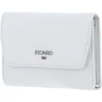 PICARD Cuir porte-monnaie Bingo Flap Wallet White Lily blanc