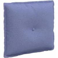 vidaXL Coussin dorsal Jeans bleu 50 x 19 x 45 cm Tissu