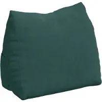vidaXL Coussin de Dos Vert foncé 45 x 20 x 35 cm
