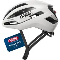 ABUS Casque vélo 44651 - TAIPAN LED shiny white S