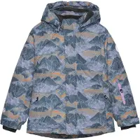 Color Kids Veste de sport bleu cyan / bleu clair / orange pastel