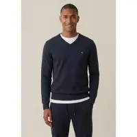 FYNCH-HATTON Sfpk211 V Neck Sweater Noir 4XL Homme