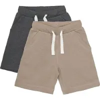 Minymo Pantalon ' MIBasic 53 -Sweat short (2-pack) ' marron
