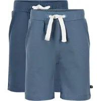 Minymo Pantalon bleu-gris / bleu foncé / blanc