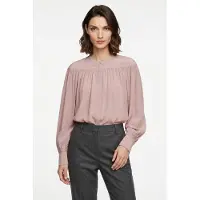 BOSS pour femme. 50564732 Blouse Bethena rose (40), Casuel, Viscose, Manche longue