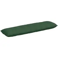 vidaXL Coussin De Dos Vert Jungle 180 X 50 Cm Tissu En Velours Côtelé