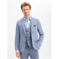 Finshley & Harding Veste de costume 'Steven' bleu