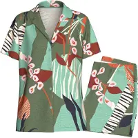 Impetus Pyjama ' IM8547P5400 ' vert / mélange de couleurs