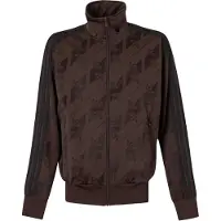 Adidas Originals Veste de survêtement 'Firebird' chocolat / noir