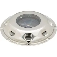Talamex Stainless Steel Deck Vent Cover With Closing Argenté