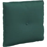vidaXL Coussin De Dos Vert Foncé 50 X 19 X 45 Cm Tissu