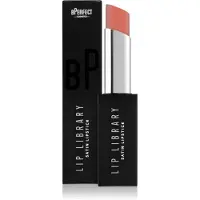 BPerfect Cosmetics Lip Library Satin rouge à lèvres crémeux teinte Villain 3 g