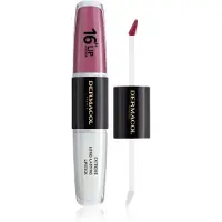 Dermacol 16H Lip Colour brillant et rouge à lèvres longue tenue teinte 07 2x4 ml