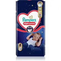 Pampers Night Pants Size 4 culottes de protection jetables pour la nuit 9-15 kg 52 pcs