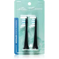 Eta ETA070790600 Tête de brosse à dents 2 pc(s) Noir, Bleu, Blanc