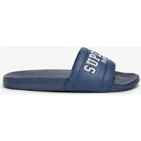 Superdry Destination Pool Slides Bleu EU 40-41 Femme