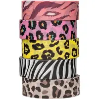 Colorations Washi Tape Motif animal 5 rouleaux, 5mtr.