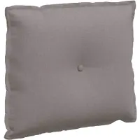 vidaXL Coussin de Dos Taupe 60 x 19 x 50 cm tissu