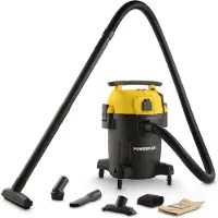 Powerplus Wet And Dry Vacum Cleaner 23l 750w Jaune One Size / EU Plug 220V
