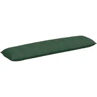 vidaXL Coussin De Dos Vert Jungle 200 X 50 Cm Tissu En Velours Côtelé