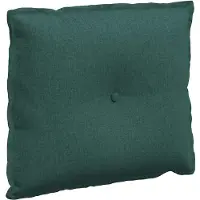 vidaXL Coussin de Dos Vert foncé 60 x 19 x 50 cm tissu