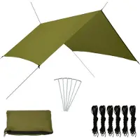vidaXL Tarp d'extérieur 3x2,85 m vert
