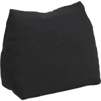 vidaXL Coussin de dossier Noir 60 x 20 x 50 cm Tissu velours côtelé