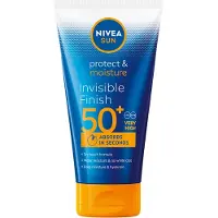 Nivea Lotion Invisible Finish SPF50+ Protect & Moisture Sun, 150 ml,