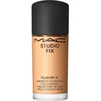 MAC Mini Studio Fix Fluid SPF 15 24HR Matte Foundation + Oil Control fond de teint matifiant SPF 15 teinte NC20 15 ml