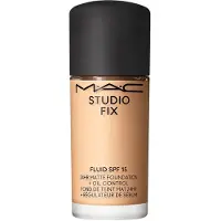 MAC Mini Studio Fix Fluid SPF 15 24HR Matte Foundation + Oil Control fond de teint matifiant SPF 15 teinte NC17 15 ml