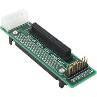 InLine adaptateur SCSI-SCA U320, 80 broches prise femelle sur 68 broches mini Sub D prise femelle