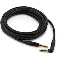 Gear4Music Câble Pro Jack TS 635 mm - Jack TS 635 mm avec Connecteur Coudé 9 m