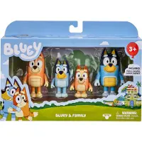 Moose TMT BLUey figurines 4-pack Famille BLU13009 30094