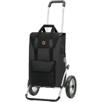 Andersen Shopper Valisette 'Royal' gris chiné / noir