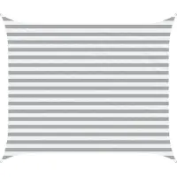 vidaXL Voile D'ombre Oxford Enduit De Pu Rectangulaire