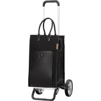 Andersen Shopper Valisette 'Charu' noir / argent