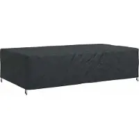 vidaXL Housse pour mobilier d'extérieur Noir 305 x 190 x 85 cm 420D