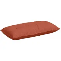 vidaXL Coussin De Dos Rouge Orange 100 X 50 Cm Tissu En Velours Côtelé