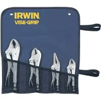 Irwin Jeu de pinces de verrouillage Irwin / 4 pièces d'origine, 10CR, 7R, 6LN, 5WR