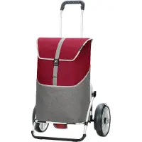 Andersen Shopper Valisette gris / rouge