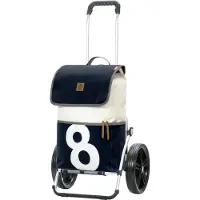 Andersen Shopper Valisette 'Mole' noir / blanc