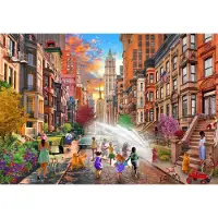 Bluebird Puzzle Puzzle Journées d'Eté Chaudes à New York - 1000 pièces