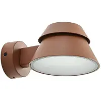 LUCANDE Luminaires d'extérieur , Moena, Brun / rouille, Aluminium, Moderne