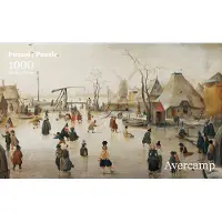 Puzzelman Puzzle Plaisirs de la glace - Hendrick Averkamp Mauritshuis 1000 pièces