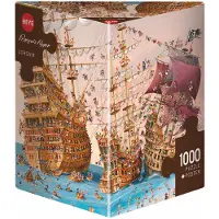 Heye Puzzle Puzzle triangulaire 1000 pièces - Corsaire, Ruyer