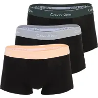 Calvin Klein Lv00nb4389 Trunk Low Rise Boxers 3 Units Noir M Homme