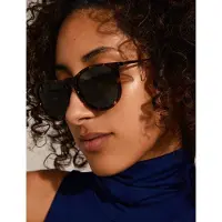Pilgrim Lunettes de soleil 'Vanille' marron