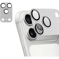 IMoshion Protection Caméra en verre trempé 2 Pack Apple Apple iPhone 17 Pro Max - Silver